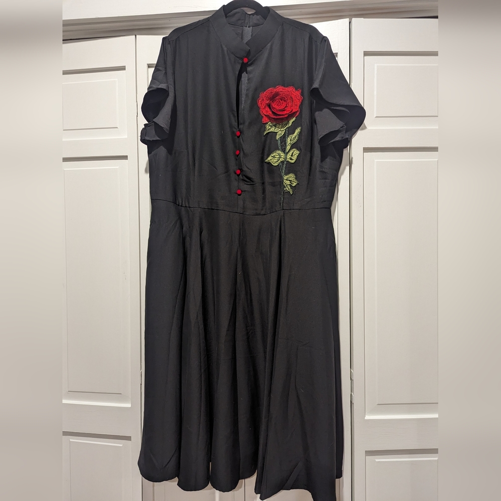 Unique Vintage 50s Style Dress Size 3x